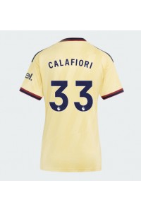 Arsenal Riccardo Calafiori #33 Jalkapallovaatteet Naisten Kolmaspaita 2026-27 Lyhythihainen
